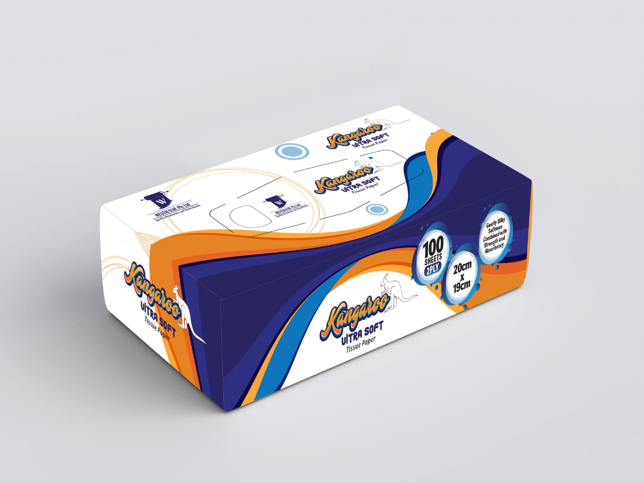 Kangaroo Ultra Soft Facial Tissues